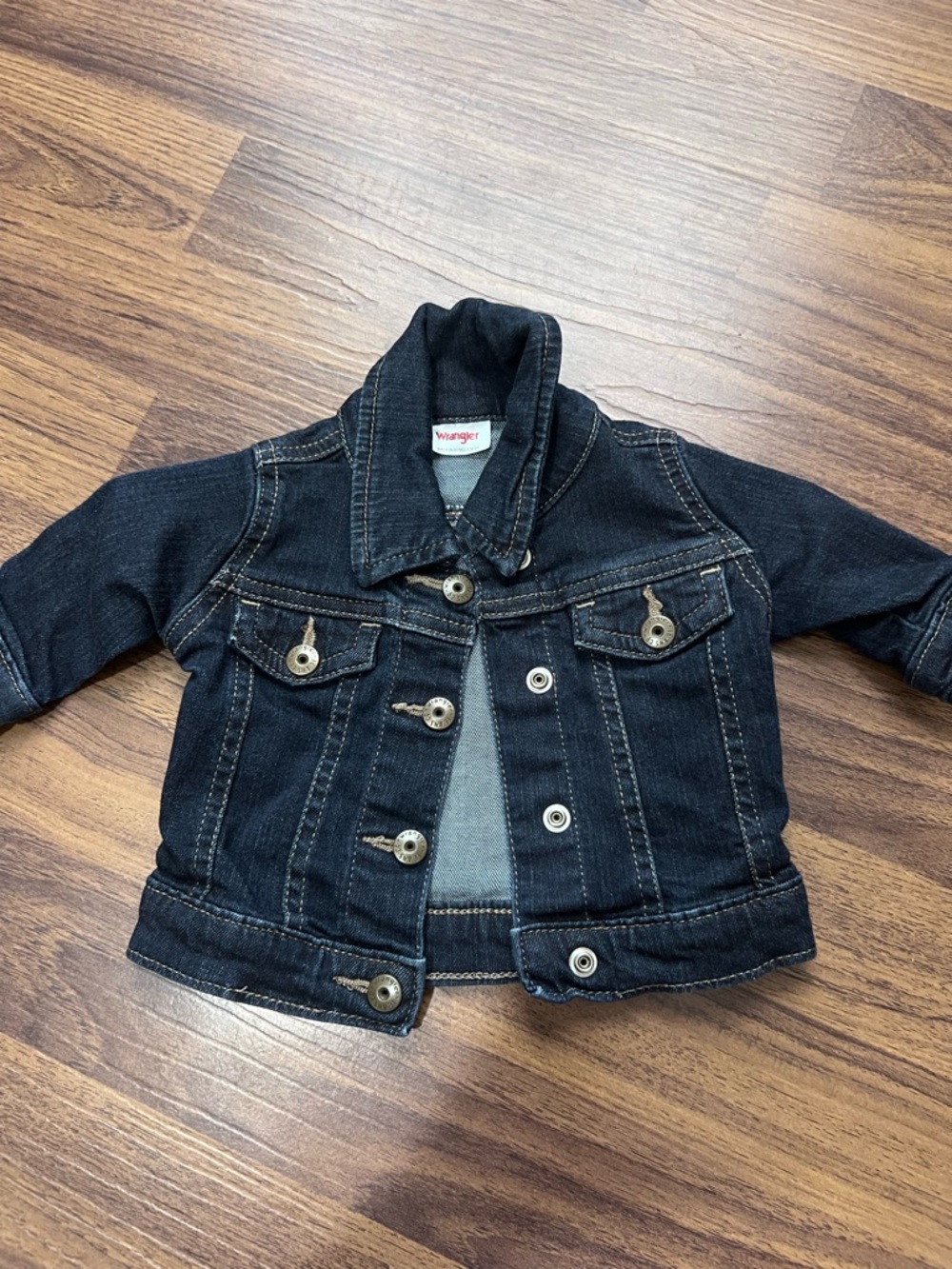 Wrangler Kids Dark Indigo Denim Jacket